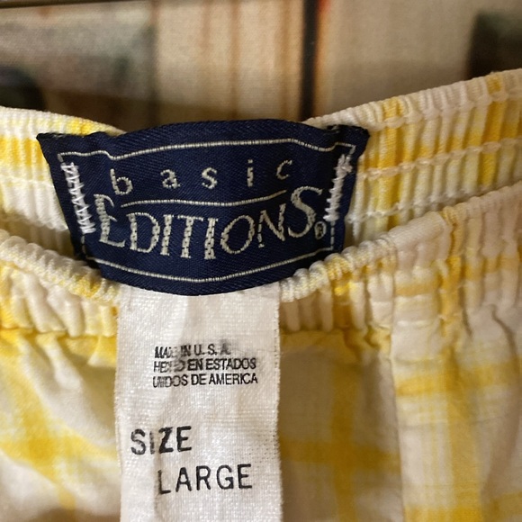 Basic Editions Vintage Checkered Boxer Shorts - Picture 2 of 5